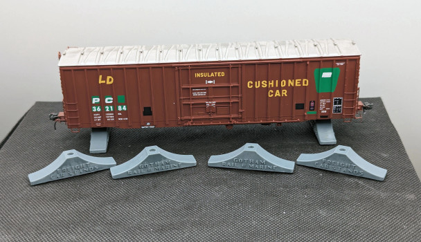 Gotham Rail 9003 - Freight Car Stands 2x  - HO Scale
