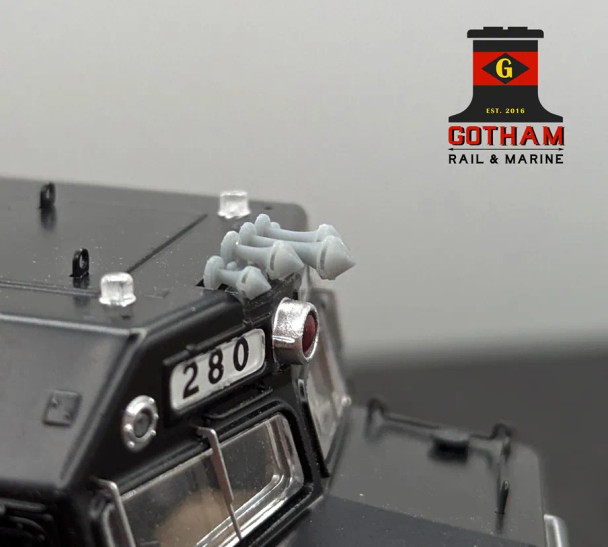 Gotham Rail 50605 - Nathan Airchime K5LA Amtrak Beach Grove Snow Cones 2x  - HO Scale