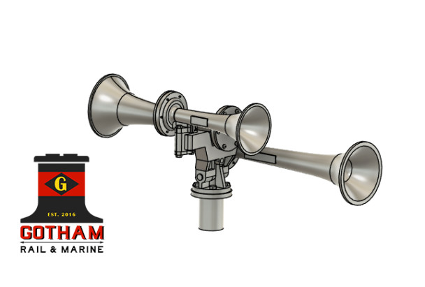 Gotham Rail 50708 - Nathan Airchime P14R2 - Gull wing VIII 2x  - HO Scale