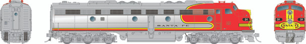 Rapido 28072 - EMD E8A (DC Silent) Atchison, Topeka and Santa Fe (ATSF) 80L - HO Scale