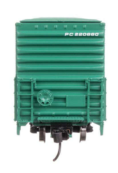 Walthers Mainline 910-3411 - 60' Pullman-Standard Double Door Auto Parts Boxcar Penn Central (PC) 220660 - HO Scale