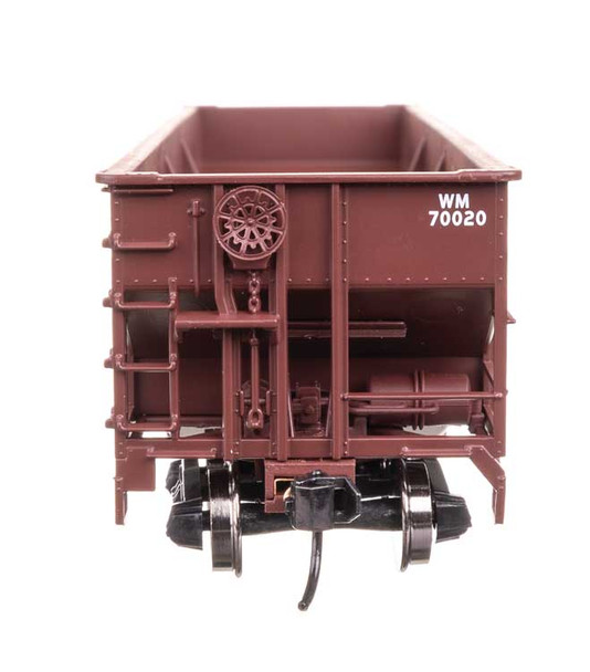 Walthers Mainline 910-56760 - 70-Ton AAR 3-Bay Open Hopper Western Maryland (WM) 70097 - HO Scale