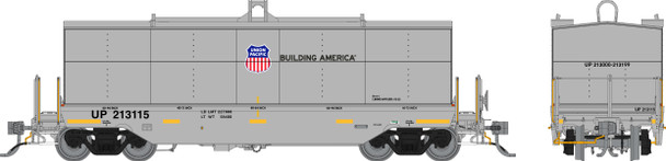 Rapido 168007A-213045 - Greenbrier Transverse Coil Car Union Pacific (UP) 213045 - HO Scale