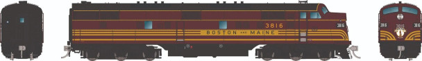PRE-ORDER: Rapido 29505 - EMD E7A (DCC and Sound) Boston & Maine (BM) 3816 - HO Scale