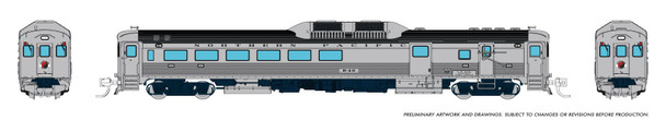 PRE-ORDER: Rapido 516571 - Budd RDC-3 (Ph 1) (DCC and Sound) Northern Pacific (NP) B40 - N Scale