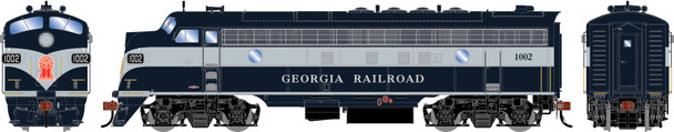 PRE-ORDER: Athearn Genesis 2805 - EMD FP7 (DC Silent) Georgia Railway (GA) 1002 - HO Scale