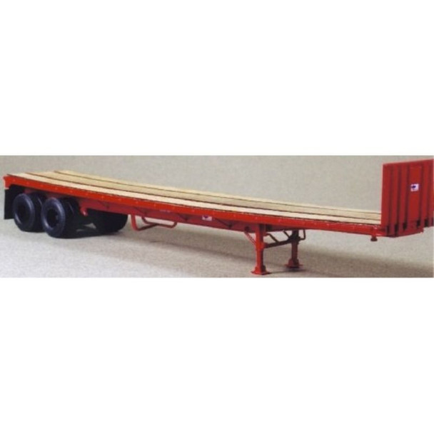 Lonestar Model 5017 - Trailmobile 40' Trailer Kit - Strick Leasing (Red)   - HO Scale Kit