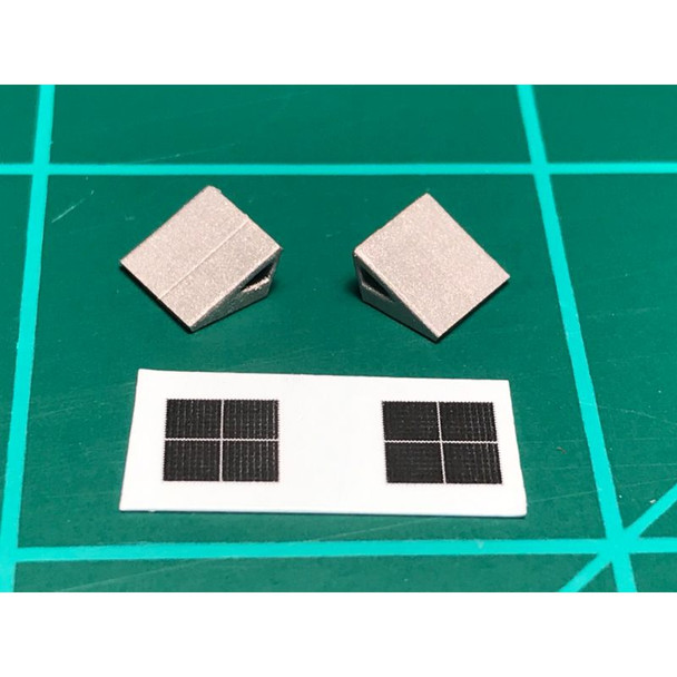 MACRail 807 - MOW Car Solar Panel (UP End Mount)   - HO Scale Kit