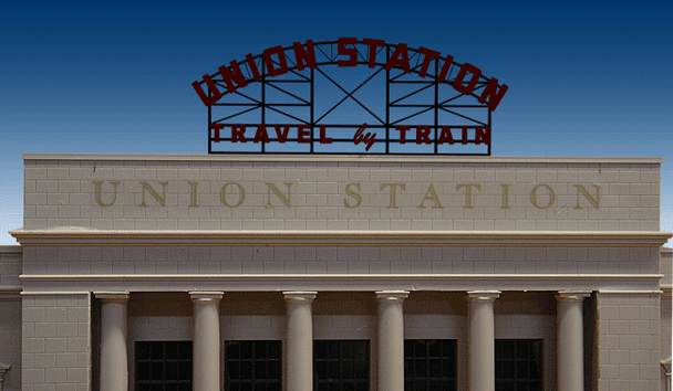 Miller Engineering #3881 - Animated Union Station Denver - HO/O Scale