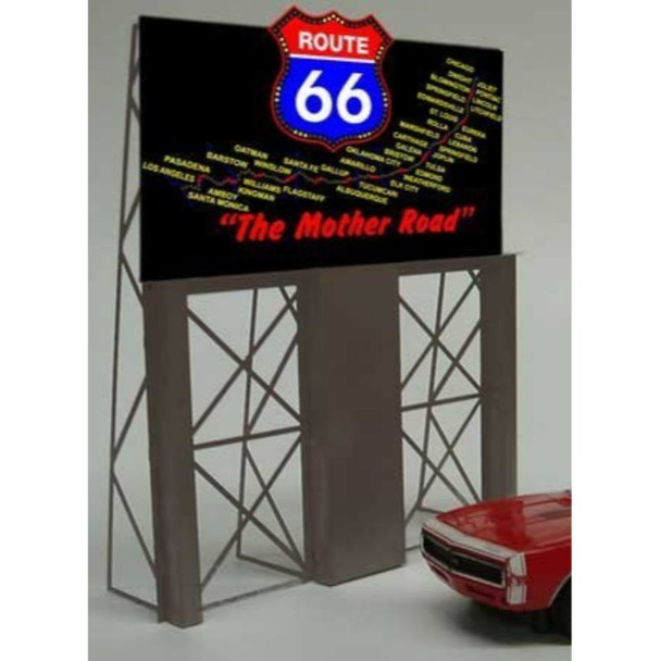 Miller Engineering 5061 - Animated Billboard Route 66
