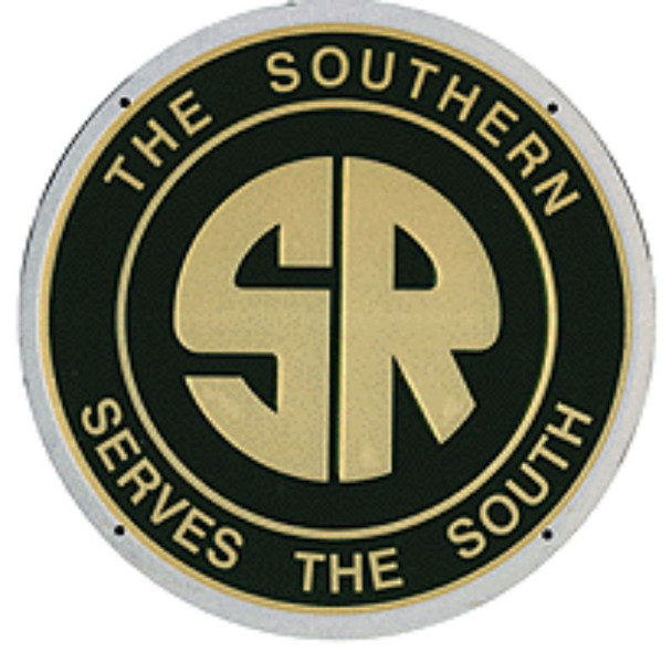 Microscale 10009 - Die-Cut Metal Sign -- Southern Railway