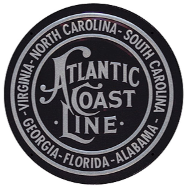 Microscale 10012 - Die-Cut Metal Sign -- Atlantic Coast Line