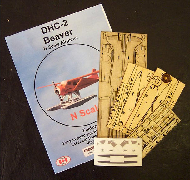 Osborn Models 3073 - DHC-2 Beaver Airplane - N Scale