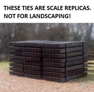 Osborn Models 3095 - Bundle of Ties 6pk - N Scale Kit