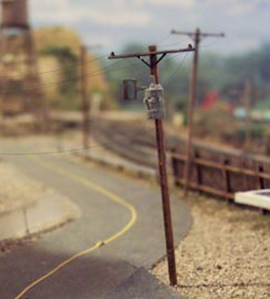 Osborn Models 3099 - Utility Posts and Transformers - N Scale