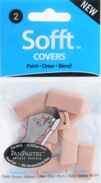 Pan Pastel 62002 - Sofft Covers #2 Flat 10 pack