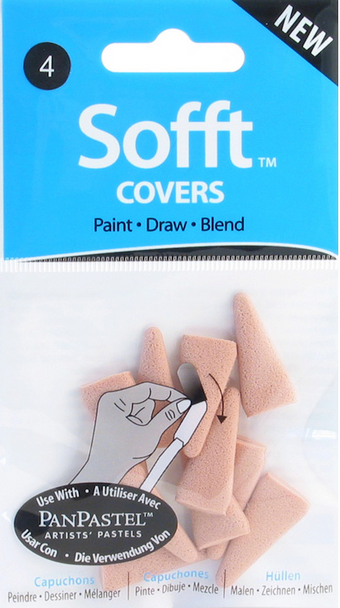 Pan Pastel 62004 - Sofft Covers #4 Point 10 pack