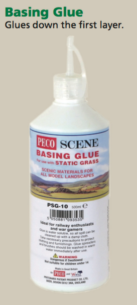 Peco PSG-10 - Static Grass Basing Glue