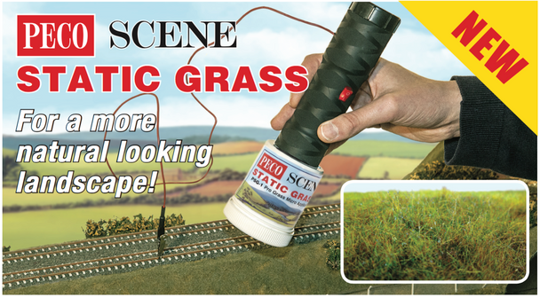Peco PSG-51 - Self Adhesive Flowering Grass Tufts 100/pack