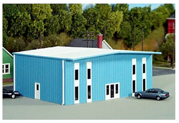 Pikestuff 5002 - Modern 2 Story Office Building  - HO Scale Kit