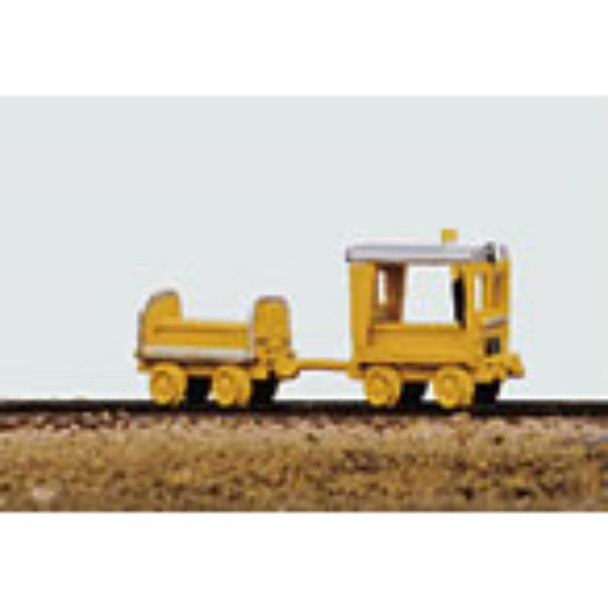 Railway Express Miniatures 2001 - Heavy Duty Speeder & Crew Car    - N Scale Kit