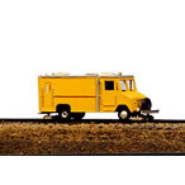 Railway Express Miniatures 2031 - Box Van High Rail Inspection Vehicle    - N Scale Kit