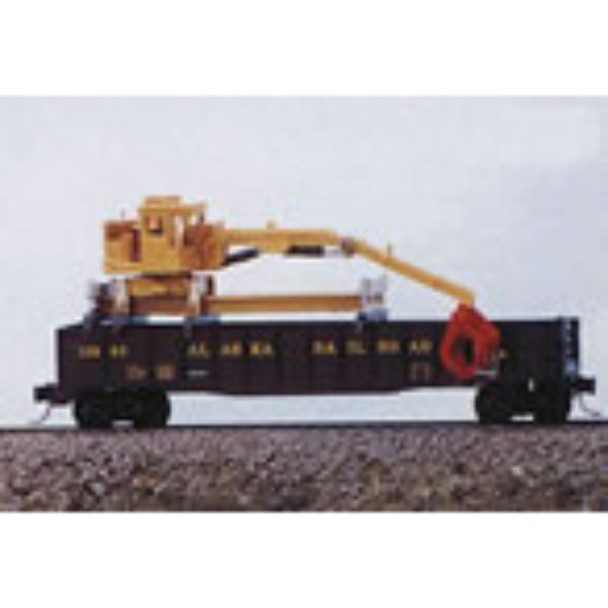 Railway Express Miniatures 2081 - M.O.W. Gondola Crane    - N Scale Kit