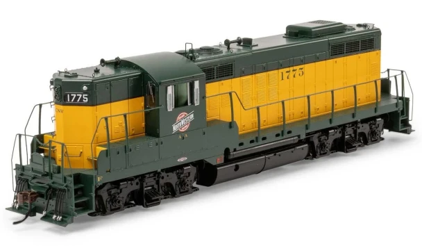 Athearn Genesis 1352 - EMD GP18 (DC Silent) Chicago & Northwestern (CNW) 1775 - HO Scale
