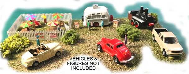 N Scale Architect 10050 - Trackside Series - Roadside Eats  - N Scale Kit