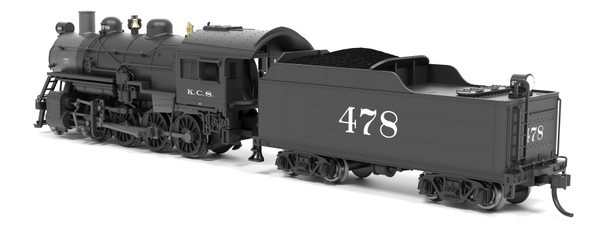 PRE-ORDER: Broadway Limited 8395 - 2-8-0 Consolidation (Paragon4 Sound/DC/DCC/Smoke) Kansas City Southern (KCS) 483 - N Scale