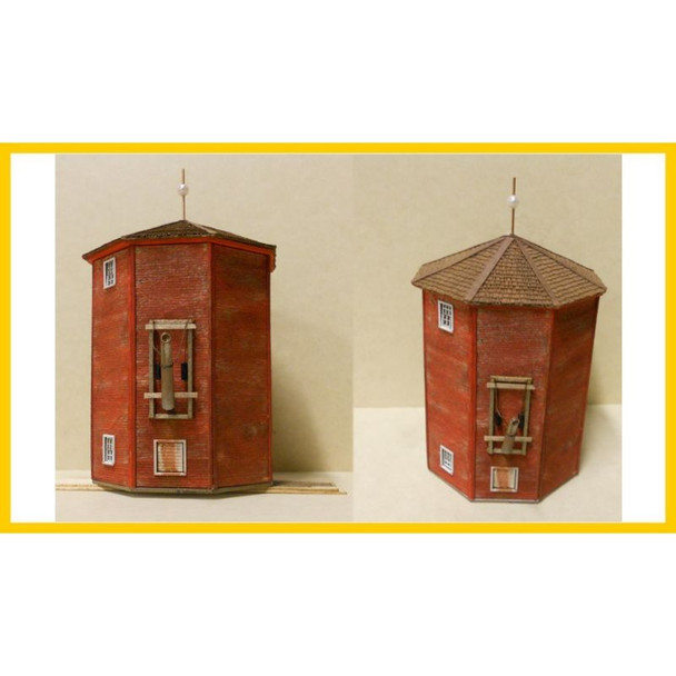 RS Laser 2050 - Northern Water Tower   - HO Scale Kit