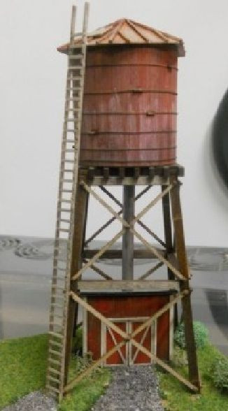 RslaserKits 3053 - Madden Corner Water Tank Kit - N Scale