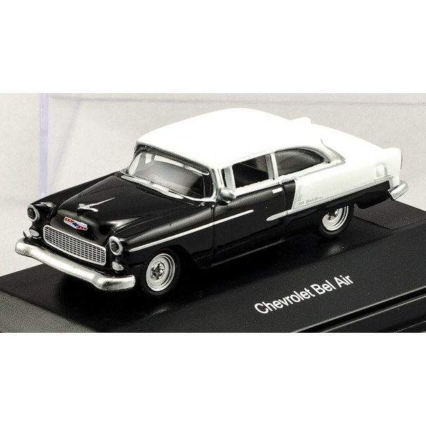 Schuco 452617504 - 1955 Chevy Bel Air Black    - HO Scale