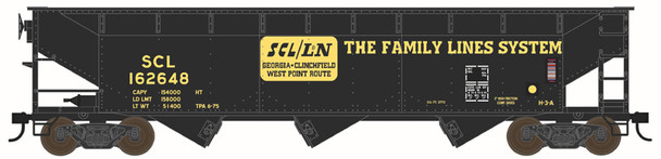 PRE-ORDER: Bowser 44146 - 70 Ton Offset Hopper Seaboard Coast Line (SCL) 162657 - HO Scale