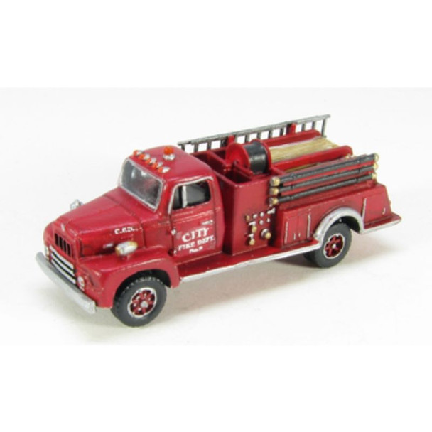 Showcase Miniatures 101 - 1950's Era R-190 Fire Truck   - N Scale Kit