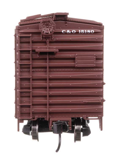 Walthers Mainline 910-45503 - 40' PS-1 Boxcar Chesapeake & Ohio (C&O) 15180 - HO Scale