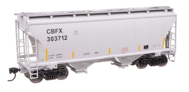 Walthers Mainline 910-49305 - 39' Trinity 3281 2-Bay Covered Hopper CIT Group (CBFX) 303712 - HO Scale