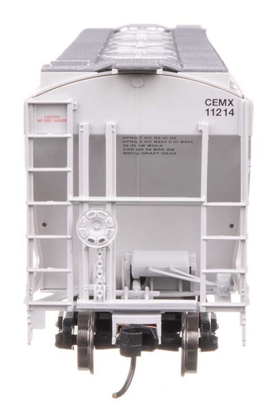 Walthers Mainline 910-49311 - 39' Trinity 3281 2-Bay Covered Hopper Cemex Mexico (CEMX) 11252 - HO Scale