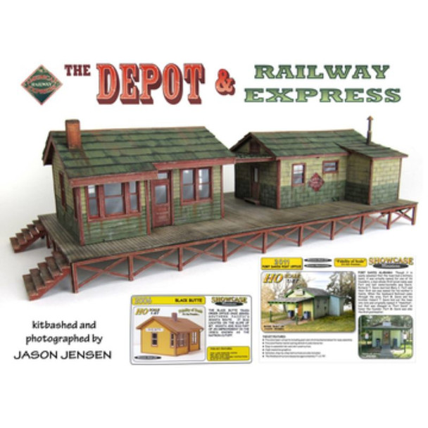 Showcase Miniatures 2013 - Deport & Railway express   - HO Scale Kit