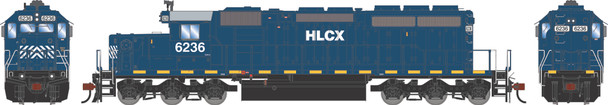 Athearn 1812 - EMD SD40-2 (DCC and Sound) Helm Leasing (HLCX) 6236 - HO Scale