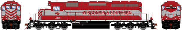Athearn 1238 - EMD SD40-2 (DC Silent) Webb Asset Management/Watco (WAMX) 4009 - HO Scale