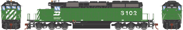 Athearn 1264 - EMD SD40-2 (DCC and Sound) Burlington Northern (BN) 8102 - HO Scale