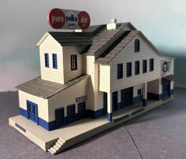 Jackson Railcar MTI1008 - Polka Dot Dairy  - N Scale Kit