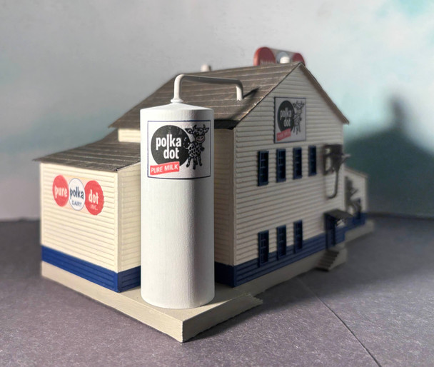 Jackson Railcar MTI1008 - Polka Dot Dairy  - N Scale Kit