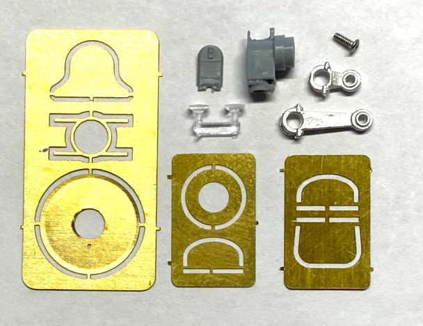 Showcase Miniatures 2308 - Signal Head  (Hood/Target variety) - HO Scale Kit