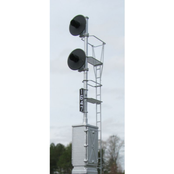 Showcase Miniatures 2326 - GRS Search Light Signal (Pole Mount Version)   - HO Scale Kit