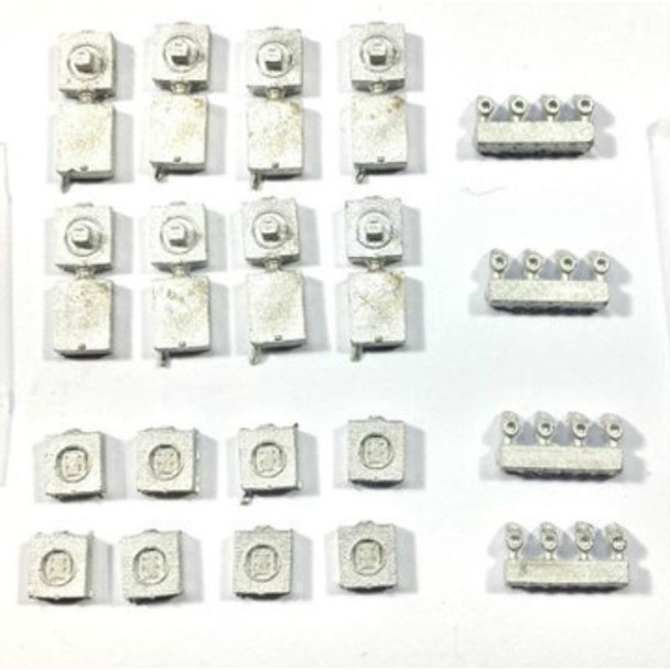 Showcase Miniatures 2331 - Power Meter Bases   - HO Scale Kit