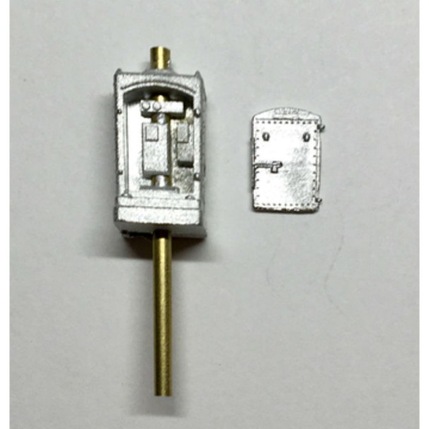 Showcase Miniatures 2340 - US & S Single Door Cabinet   - HO Scale Kit