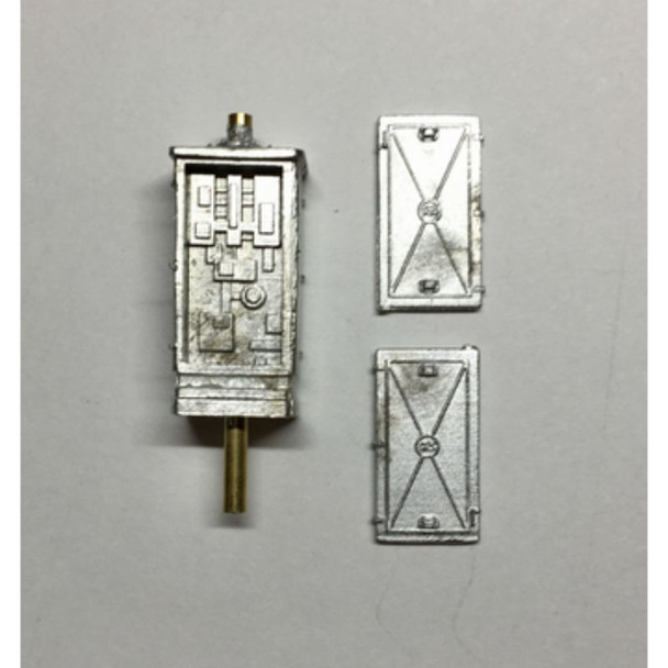 Showcase Miniatures 2342 - GRS Cabinet Mount Searchlight Signal   - HO Scale Kit
