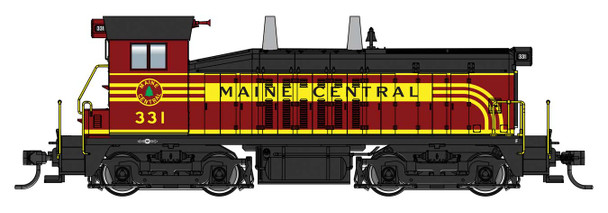 PRE-ORDER: Walthers Mainline 910-10688 - EMD SW7 Phase II (DC Silent) Maine Central (MEC) 331 - HO Scale